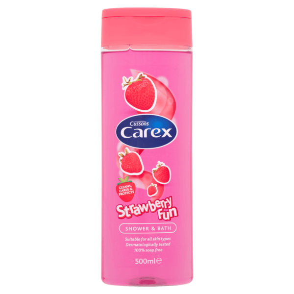 Carex Shower Gel Fun Editions Strawberry Fun 500ml